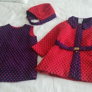 Vintage toddler girl's 3 piece set